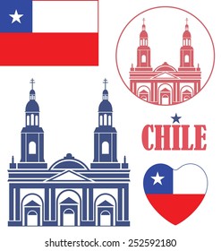 Chile. Vector Illustration