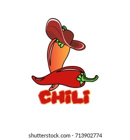chili cartoon design