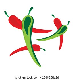 Chili clip art design vector illustration image