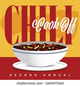 Chili Cook Off Logo Promotion svg