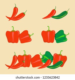 Chili Cream Background