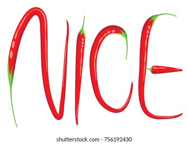chili design vector nice
