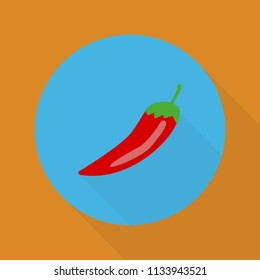 chili flat sign