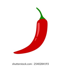 Chili hot pepper icon. Chilli spicy food. vector illustration