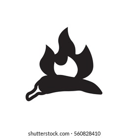 chili icon illustration isolated vector sign symbol