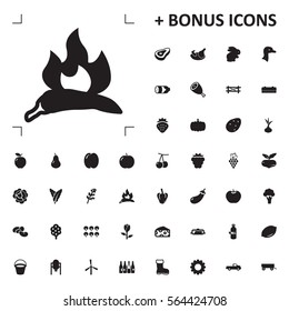 chili icon illustration isolated vector sign symbol