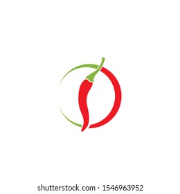 chili icon Template vector Illustration