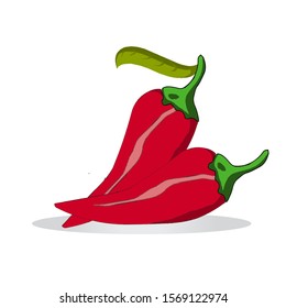 chili icon Template vector Illustration