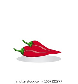 chili icon Template vector Illustration