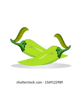 chili icon Template vector Illustration