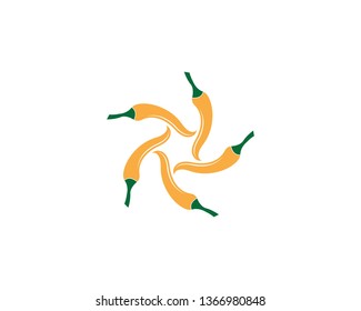 Chili icon vector design illustration