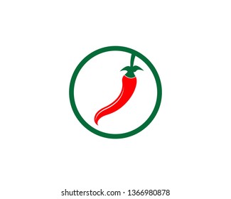 Chili icon vector design illustration