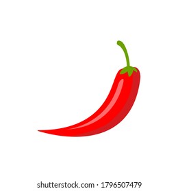 Chili Icon Vector Design Illustration