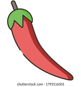 Diseño de ilustraciones vectoriales de iconos de Chile