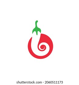 Chili icon vector illustration design template