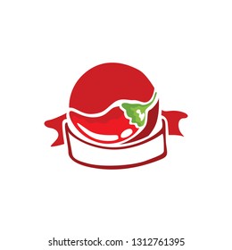 Chili icon vector image