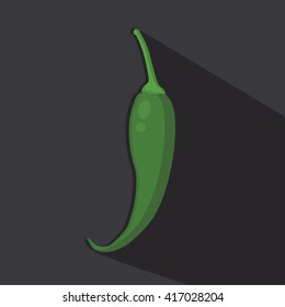 chili icon vector object picture image graphic art drawing