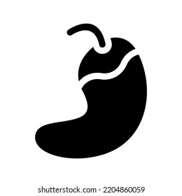 Chili Icon Vector Symbol Design Illustration
