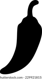 chili icon vector symbol design illustration