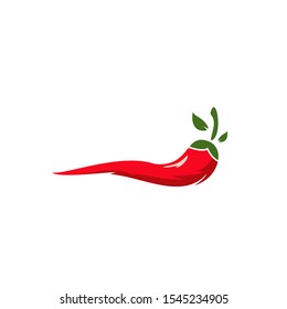 Chili logo design with modern concept. Vector icon chili. Hot design illustration