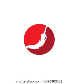 Chili Logo Design template, Hot Chili logo designs concept
