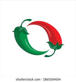 Chili logo designs concept vector, Spicy Pepper logo designs template
