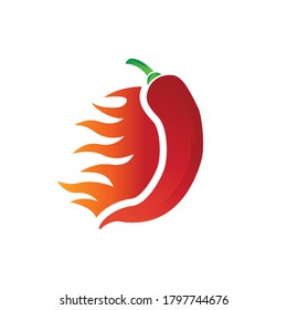 Chili Logo designs template, Hot Chili logo designs concept