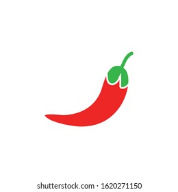 Chili logo icon vector illustration design template