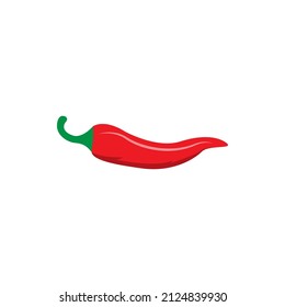 Chili logo icon vector illustration design template