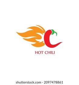 Chililogo und Vektorsymbol