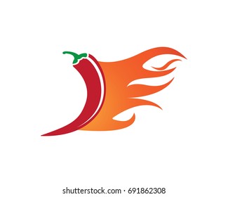 Chili logo template