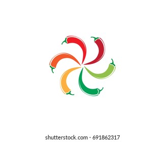 Chili logo template