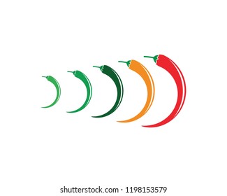 Chili logo template illustration