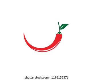 Chili logo template illustration