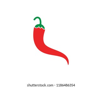 Chili logo template symbol vector icon
