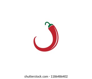 Chili logo template symbol vector icon