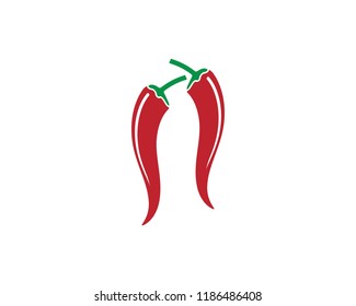 Chili logo template symbol vector icon