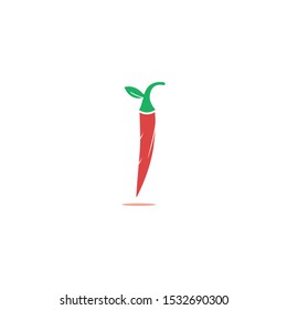 CHILI LOGO TEMPLATE SYMBOL VECTOR ICON