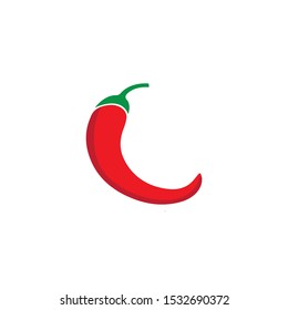 CHILI LOGO TEMPLATE SYMBOL VECTOR ICON