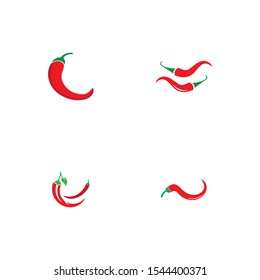 CHILI LOGO TEMPLATE SYMBOL VECTOR ICON