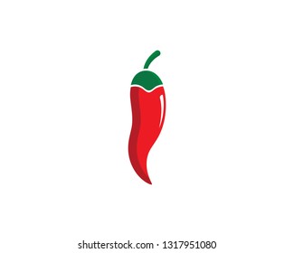 chili logo template vector icon illustration design 