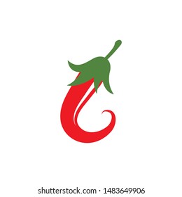 Chili logo vector ilustration template