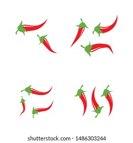 
Chili logo vector ilustration template
