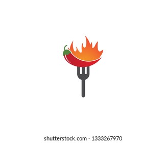 Chili logo vector template