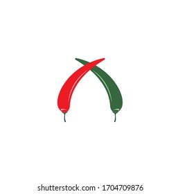 Chili logo vector template design