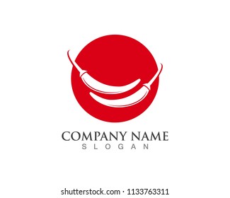 Chili logos template icons