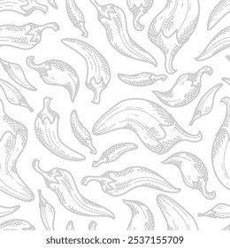 chili pattern Background. vintage chili background. pepper pattern background. chili doodle pattern background. hot chili pattern.