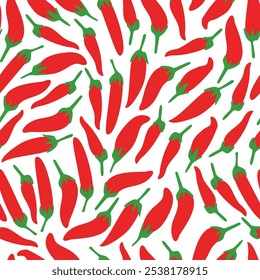 chili pattern Background. vintage chili background. pepper pattern background. hot chili pattern background.