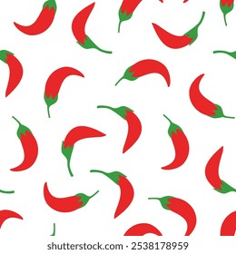 chili pattern Background. vintage chili background. pepper pattern background. hot chili pattern background.
