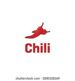 Chili Pepper for cook coking food logo design